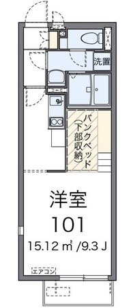 ミランダメゾン　コンフォール　58859の物件間取画像